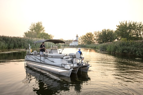 Fish N Cruise LT - Two Fishing Seats on the Front Casting Deck