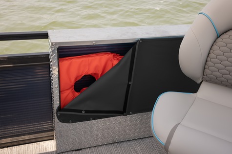 Family Fish LT - Option to add Open Storage for life jackets?