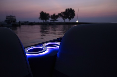 Optional Lighted Cup Holders