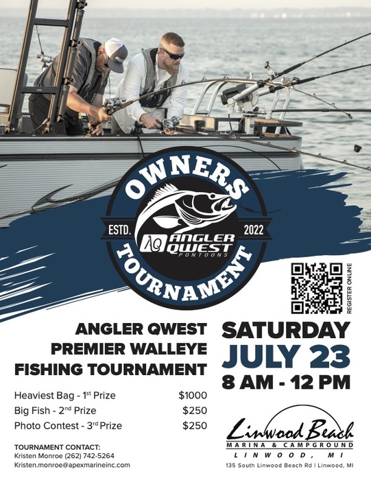 Angler Qwest Premier Walleye Fishing Tournament