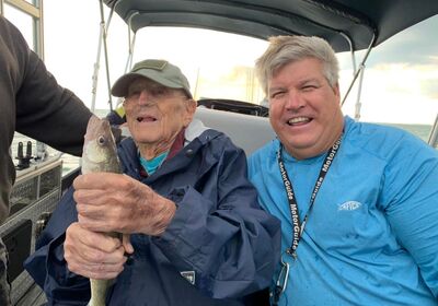 Angler Qwest helps get 104-year-old angler out on the water